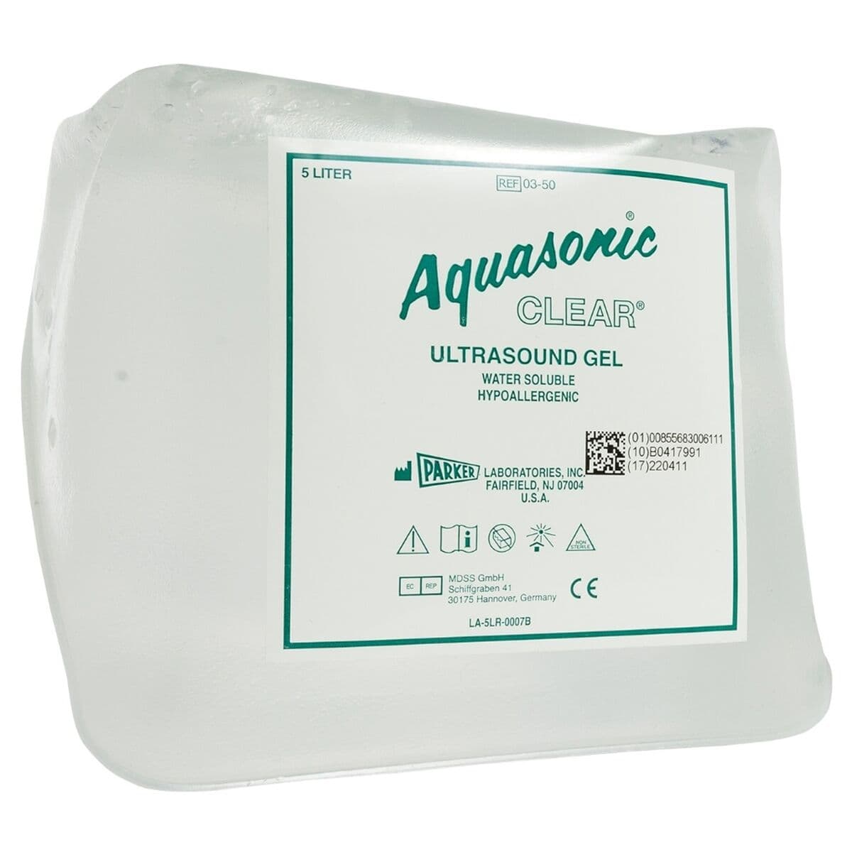 Aquasonic Clear 5L Ultrasound Gel
