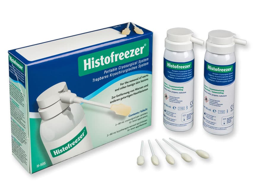 P3' 2 x 80ml Spray Histofreezer - 52 x 5mm Applicators