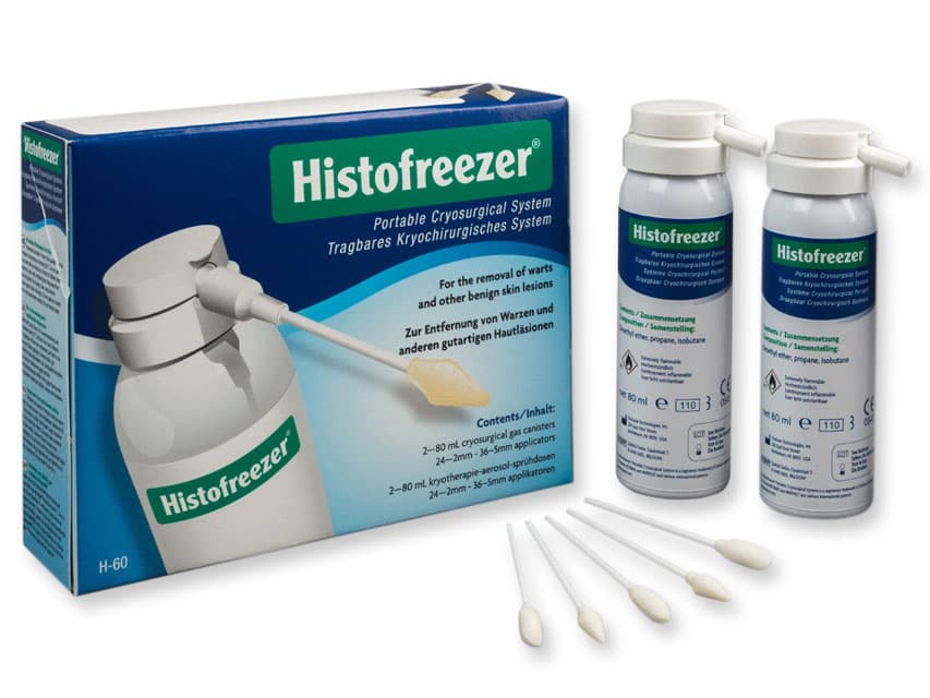 "P5" 2 x 80ml Spray Histofreezer with  24 x 2mm & 36 x 5mm Applicators