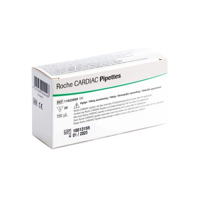 Cardiac Pipettes  150 UL (20 PCS)
