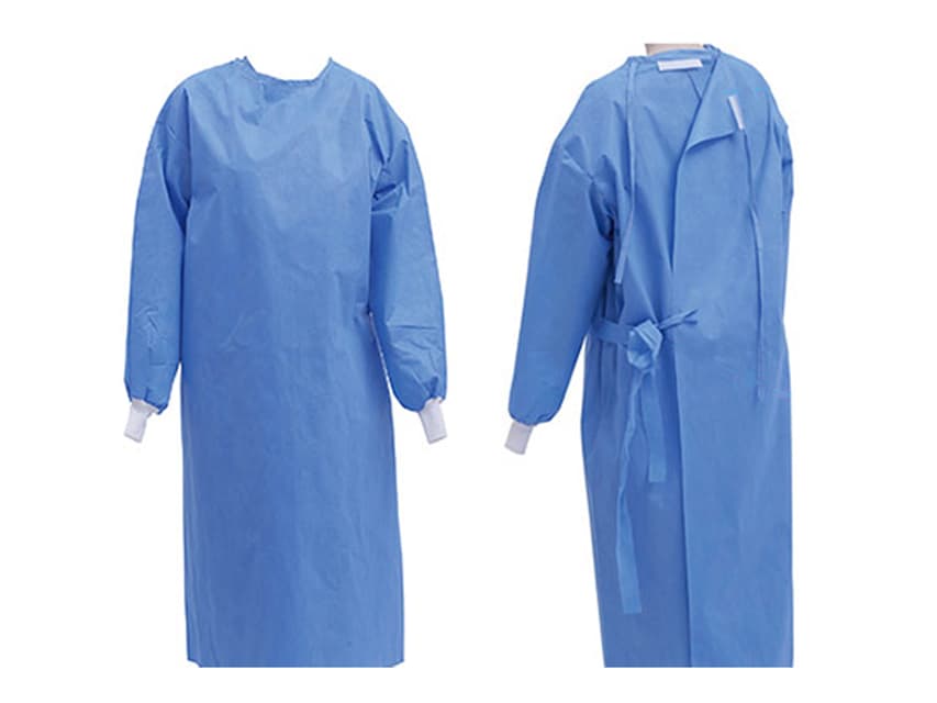 CASE STERILE Surgical Gown Long Sleeve (58cm) SMMS 50g - Medium 