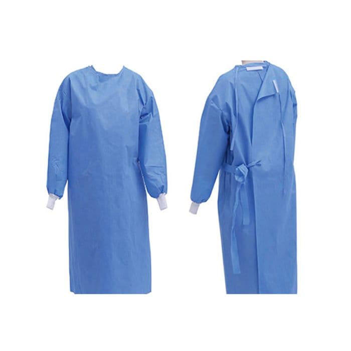 CASE Sterile Surgical Gown (50gsm) Long Sleeve with 2 Hand Towels - Large