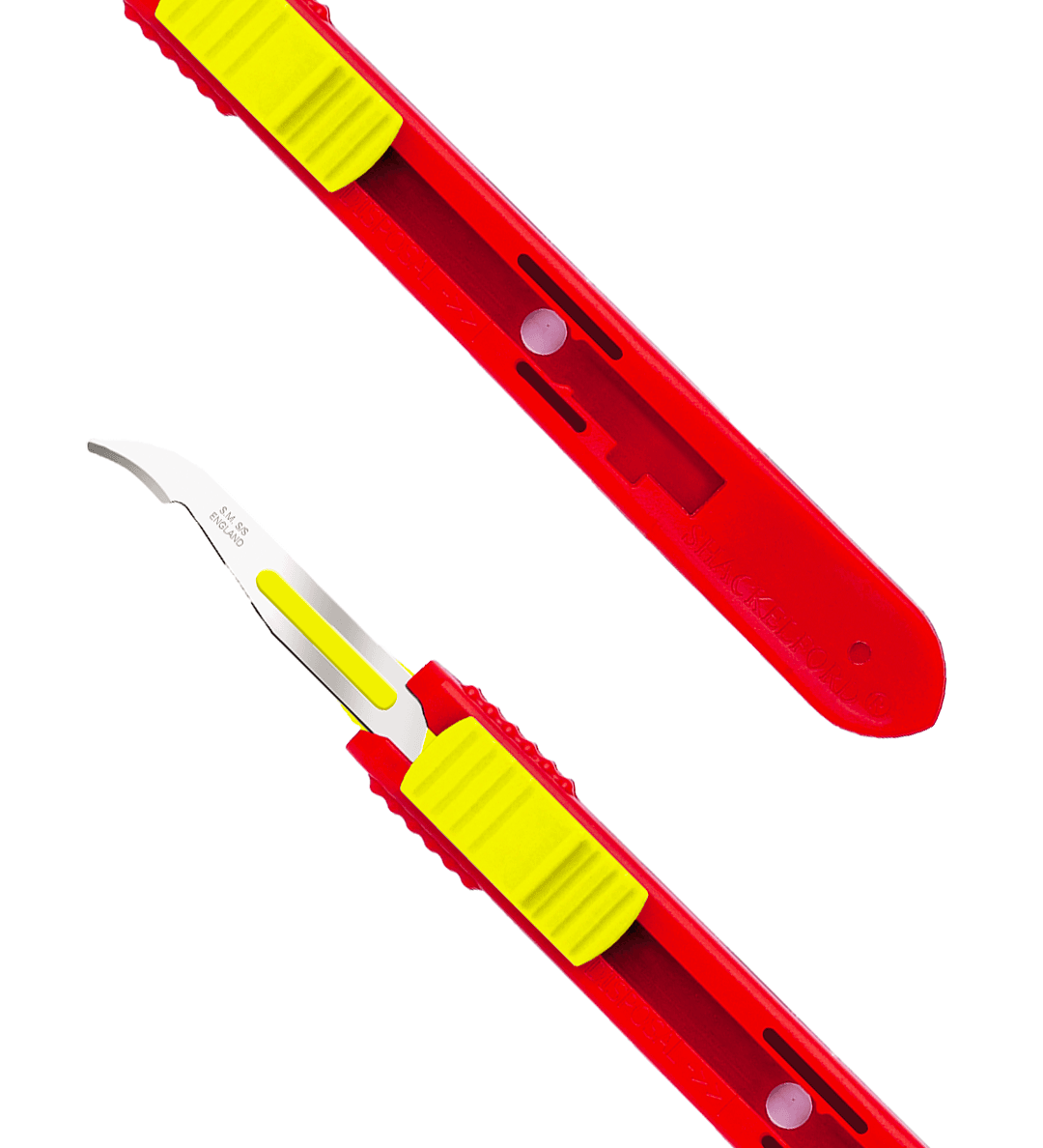 Swann Morton Sterile Stitch Cutter with Retractable Stainless Steel Blade (25)