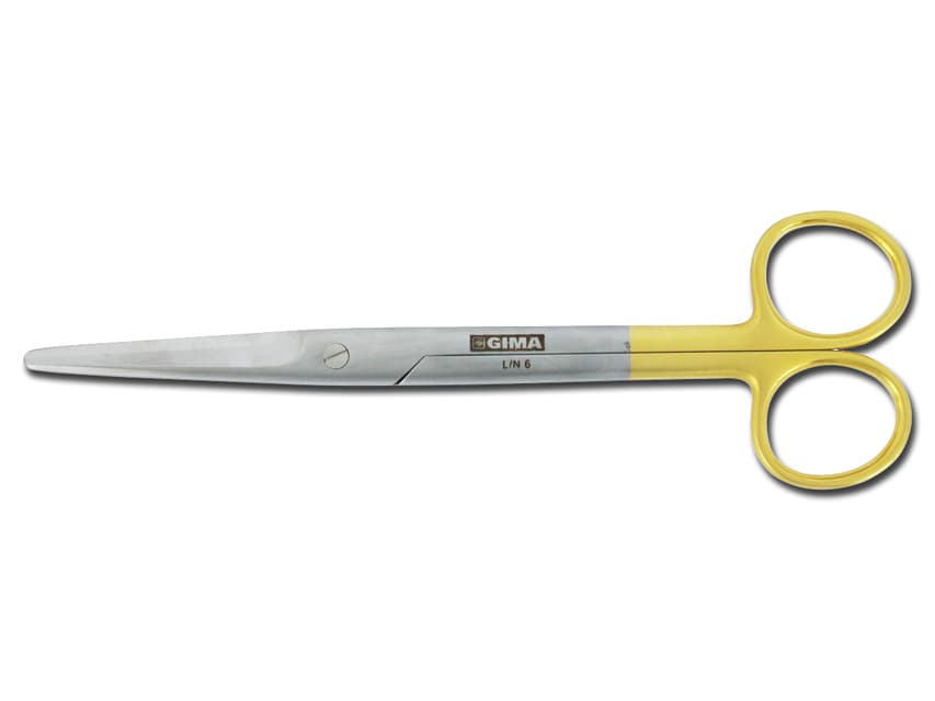 Gold Mayo Scissors Straight - 18cm