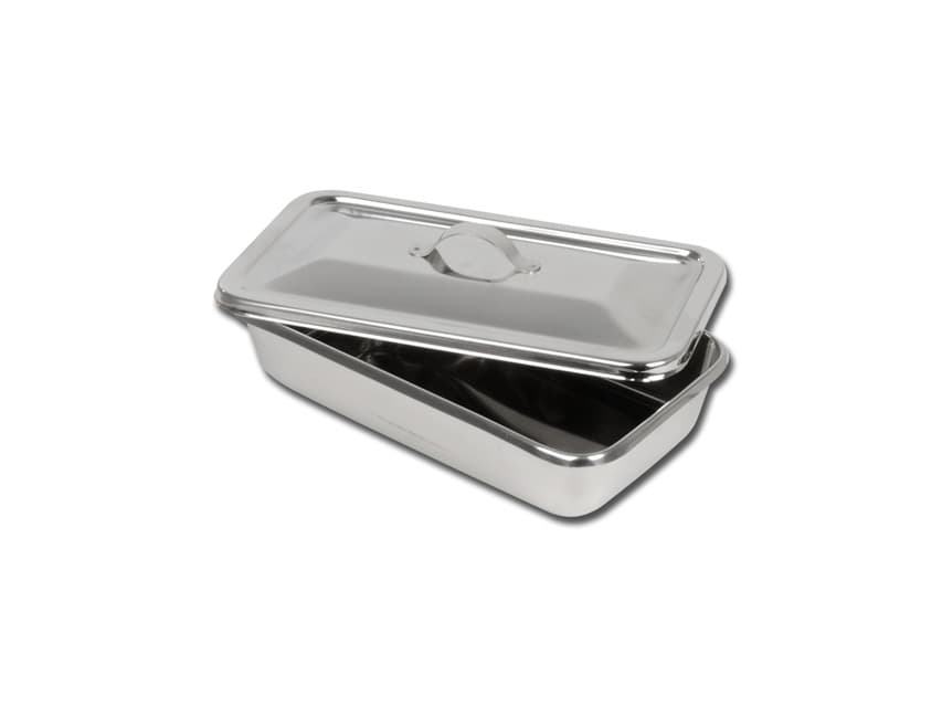 Stainless Steel Instrument Tray with Lid 