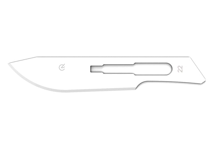 Carbon Steel Scalpel Blade Size 22 (100)