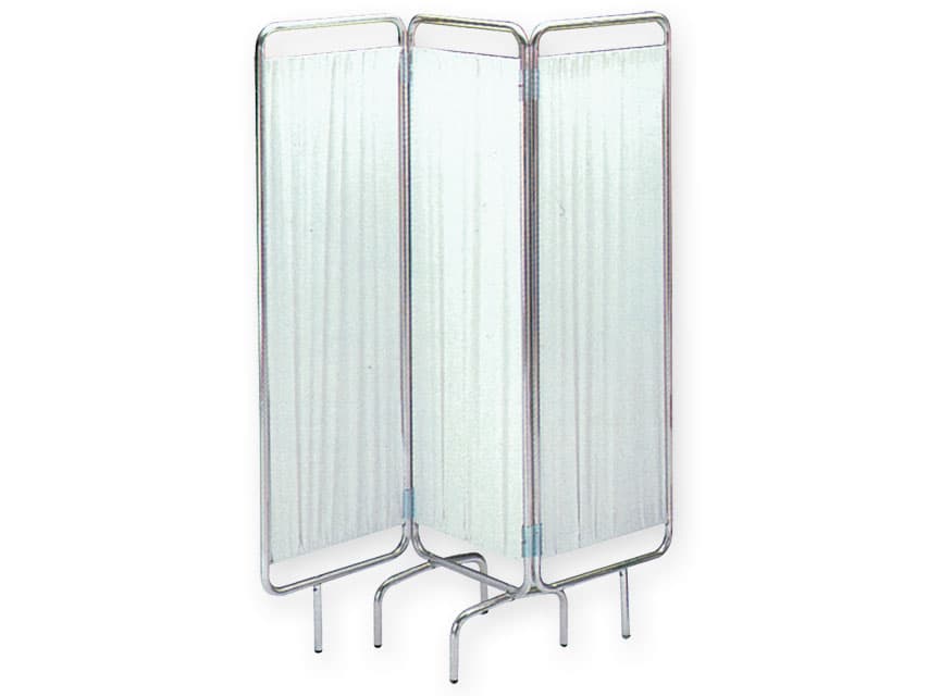 3 Wing Screen with White Cloth - No Castors