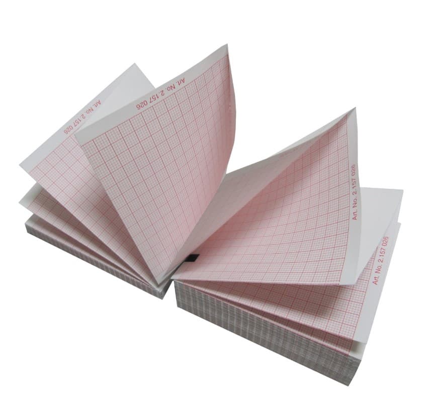 Z Fold Paper for Welch Allyn CP100, CP150 and CP200 ECG Machines