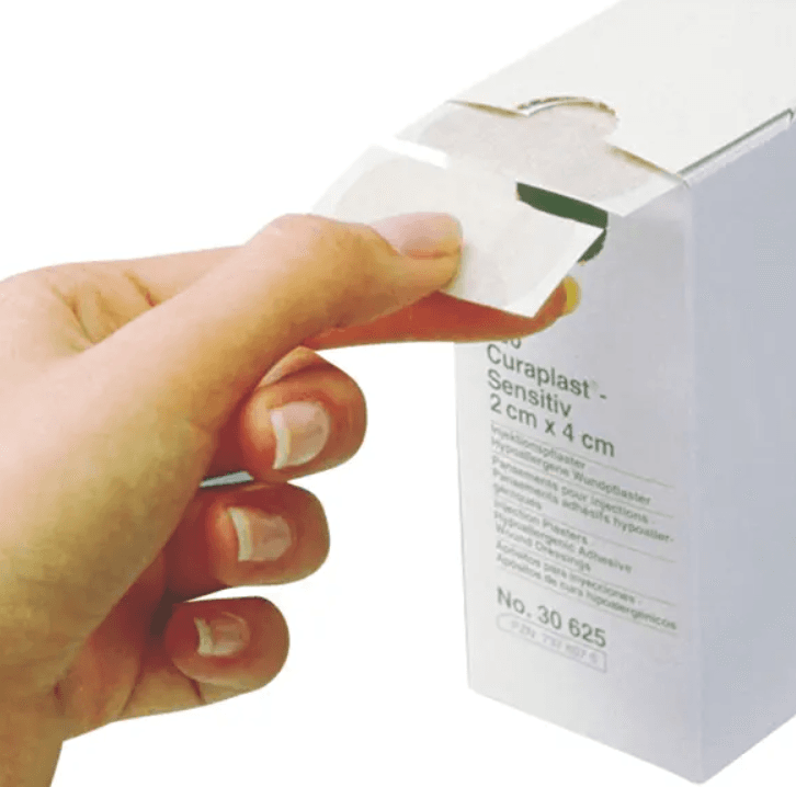 Curaplast Sensitive Injection Plasters 2 x 4cm (250)