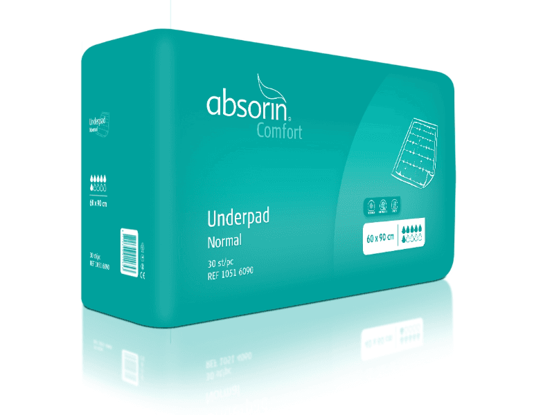 CASE Absorin Comfort Incontinence Sheets 60 x 90cm (120)