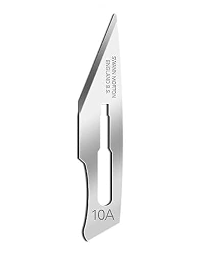 Swann-Morton Box of 100 Sterile Blades No. 10A