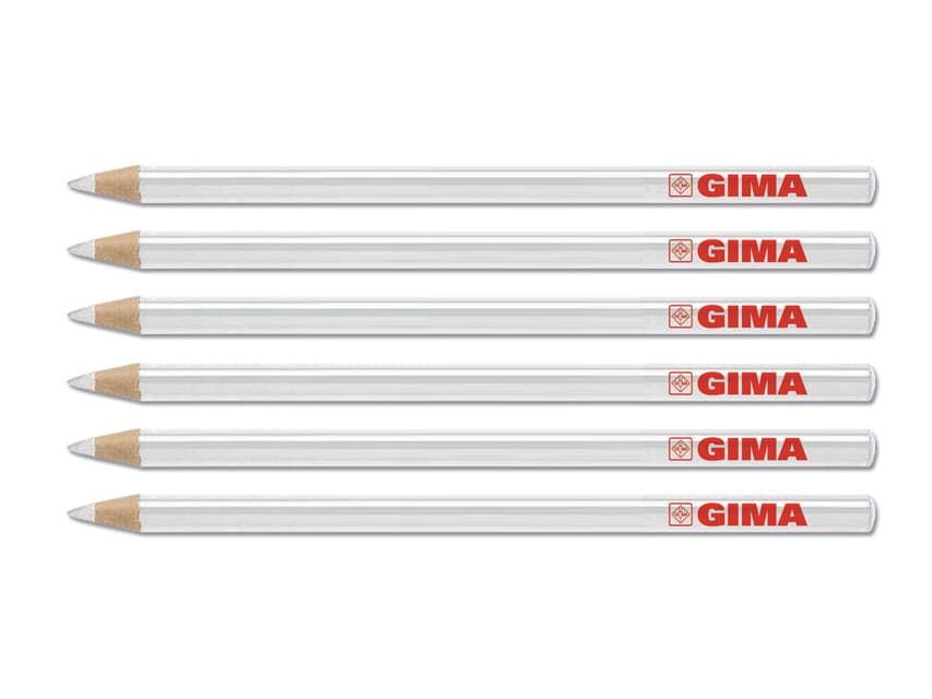 White Dermatograph Pencils (6)