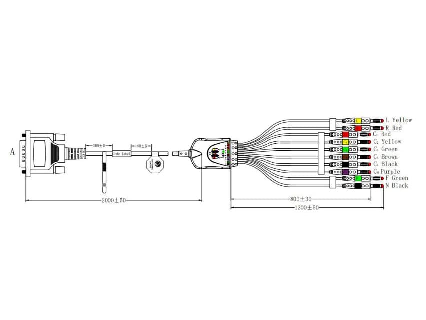 Universal ECG Cable