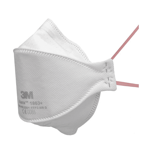 Aura 1863+ FFP3 Medical Respiratory Facemask with Headstrap (20)