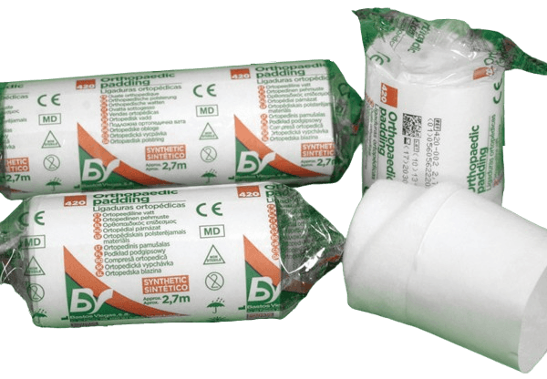 Non Sterile Synthetic Undercast Padding 2.7m x 10cm (144)