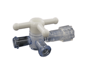 Lockable 3 Way Stopcock - No Identification Caps (50)