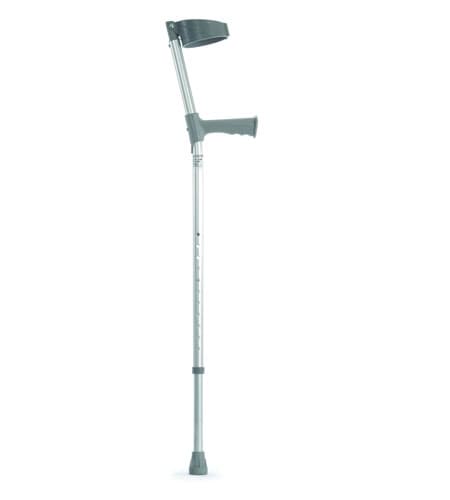 Elbow Crutch Double Adj Plastic Handle