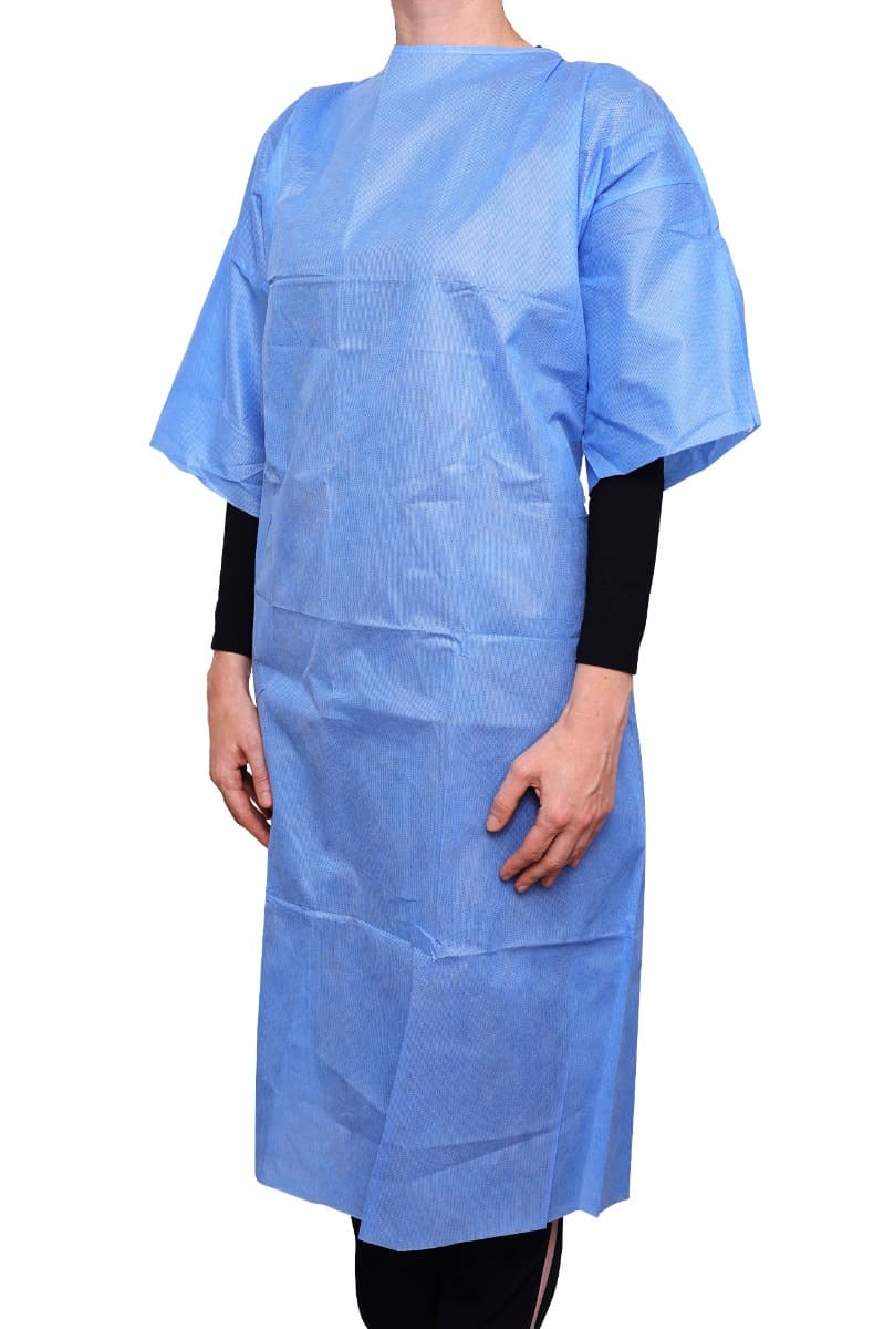 Premium Short Sleeve Patient Gowns (100)