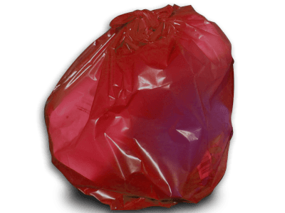 Medium Duty 90L RED Bag (200)