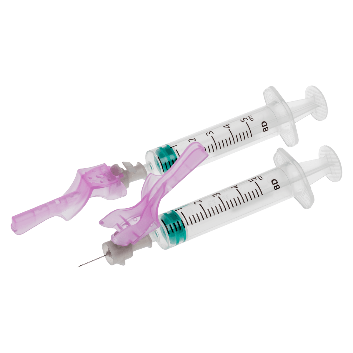 BD Eclipse Hypodermic SAFETY Needles 27G Grey x 1/2" (100)