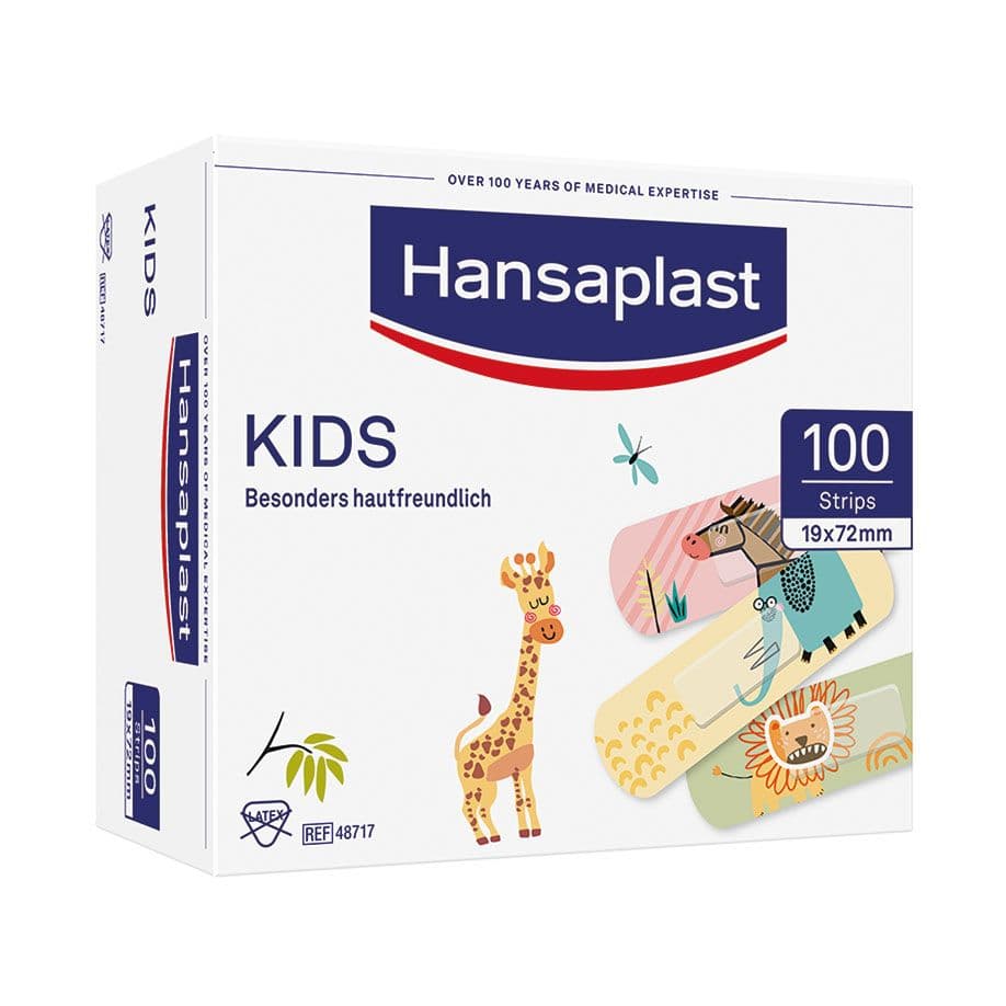 Hansaplast Childrens Plasters 1.9 x 7.2cm (100 Roll)