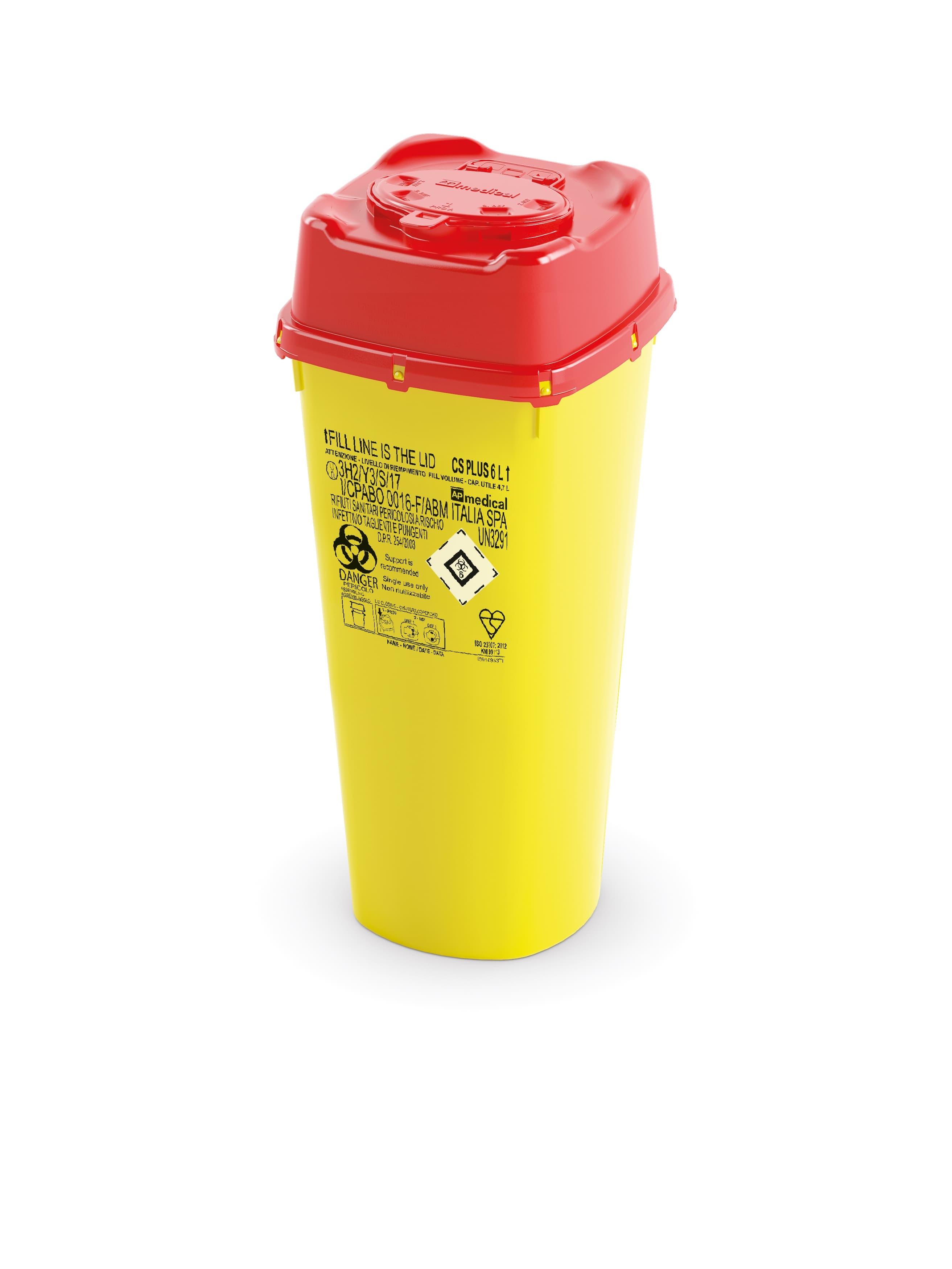 Sharps Containers - CS Line 6 Litre - High Container