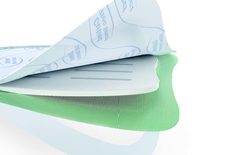 Cutimed Siltec Sorbact - 7.5cm x 7.5cm (10)