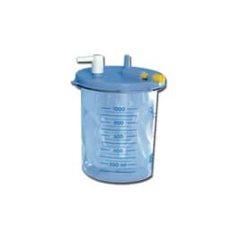 FLOVAC Disposable Suction Liner 1 Litre with Cover