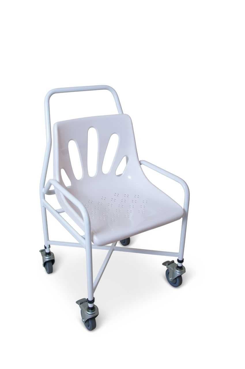 Mobile Utility Shower Chair – Fixed Height