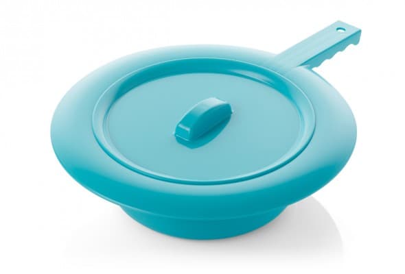 Warwick European Bedpan with handle and Lid