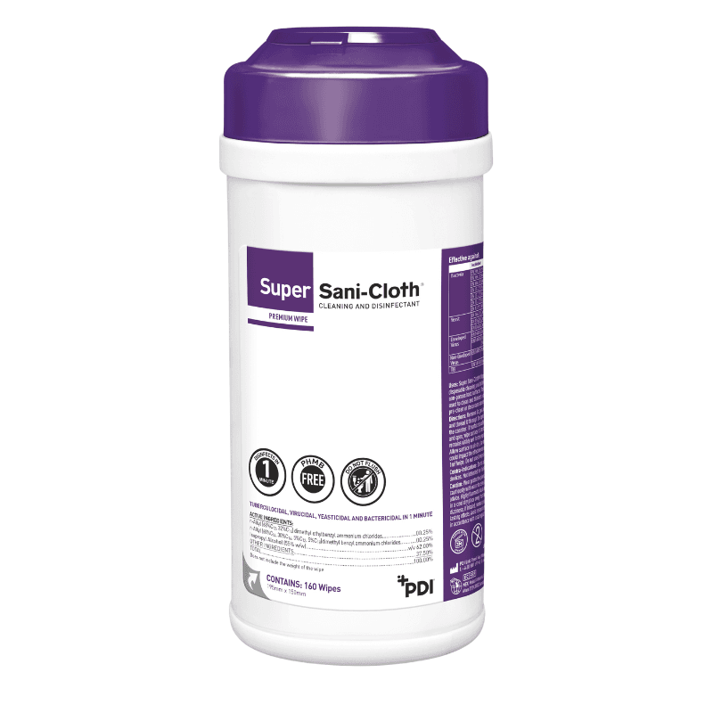 Super Sani-Cloth® 2-in-1 Wipe