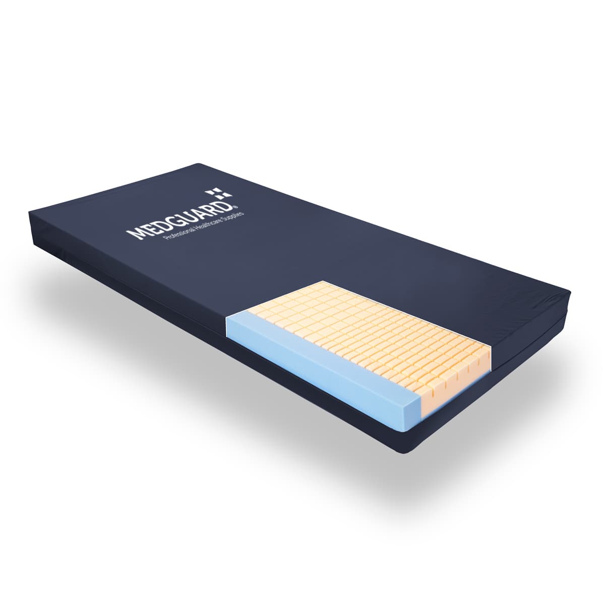 STATIC - Faolan 6 Castellated Foam Mattress in a U Shape Base - High to Very High Risk