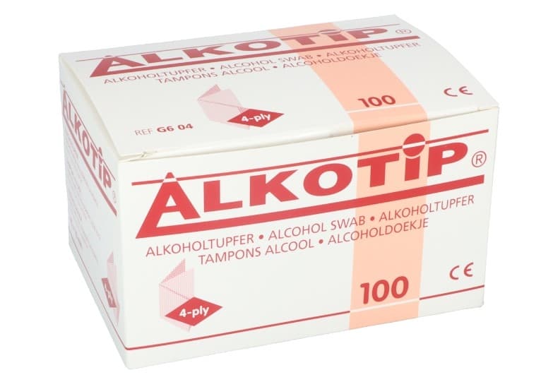 Alkotip - Large Swab Wipes (100)
