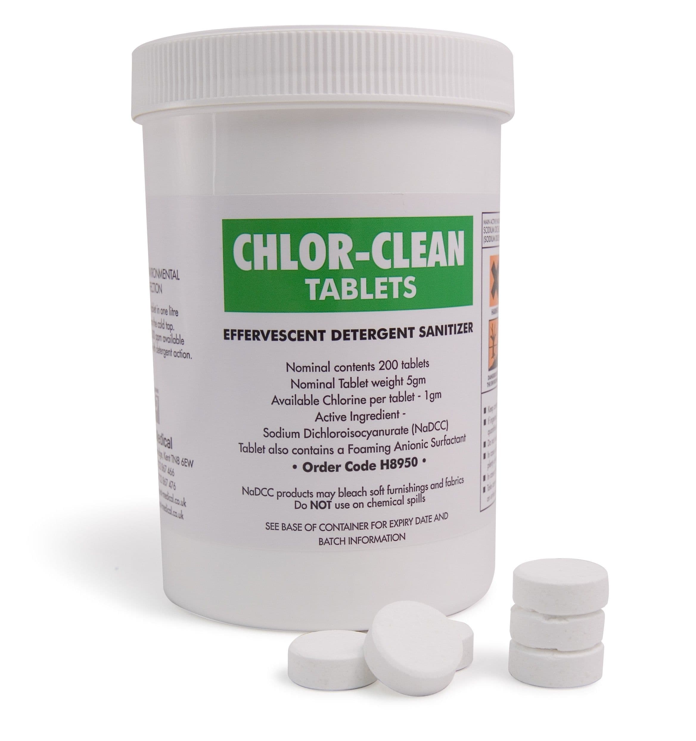 Chlor Clean Tablets (200)