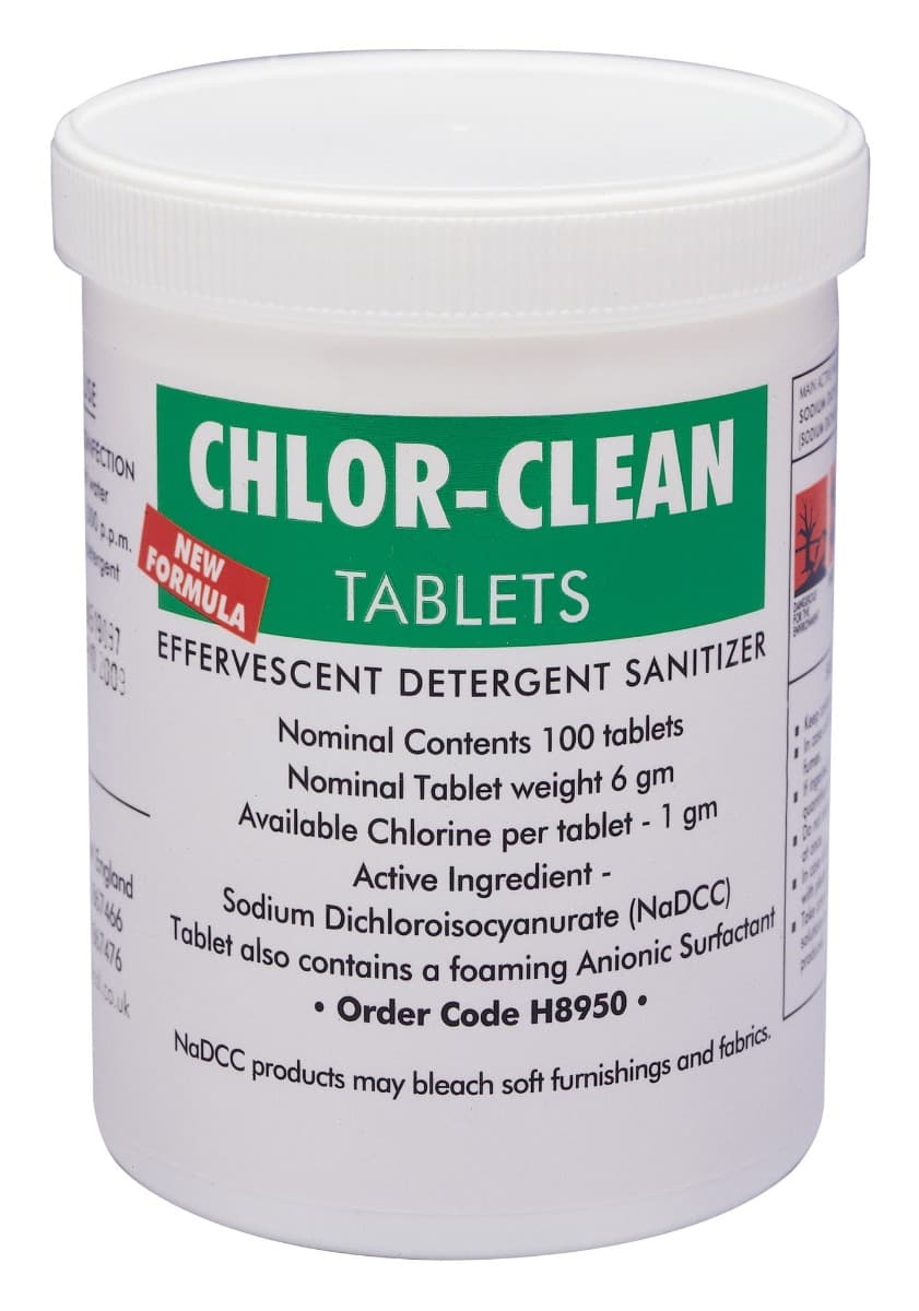 Chlor Clean Tablets (100)