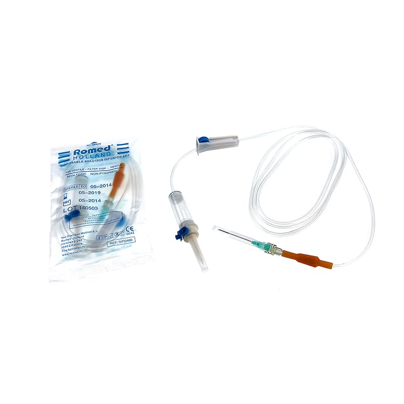 Solution Infusion Sets Airway Needle, 
