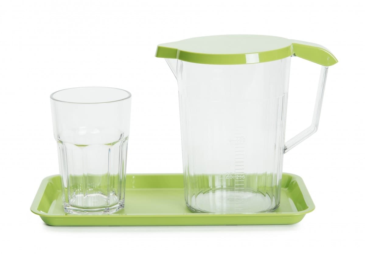 Jug, Tumbler and Platter - Locker Set - Apple Green