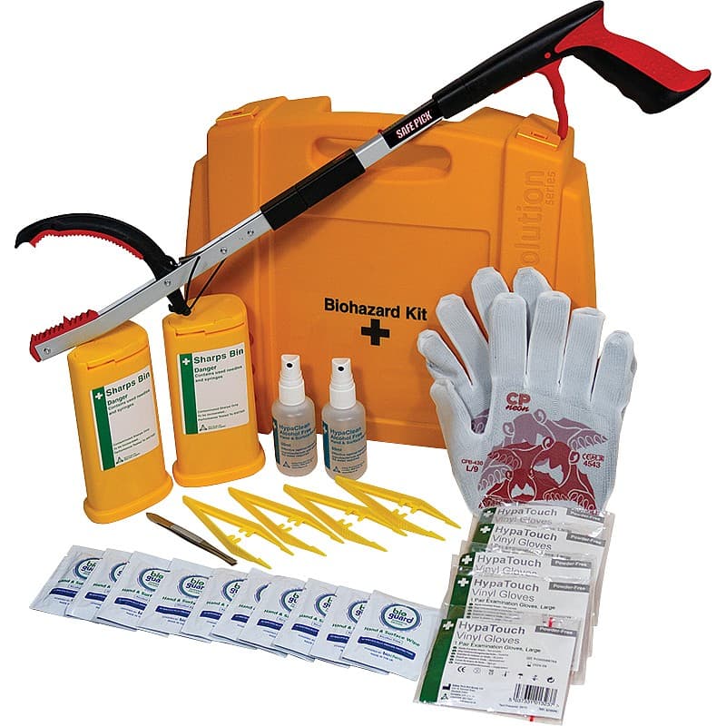 Evolution Sharps Disposal Kit with TurtleSkin Gloves
