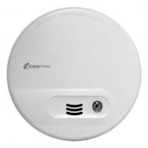 Kidde Mains Powered Ionisation Alarm with Alkaline Back-Up Battery