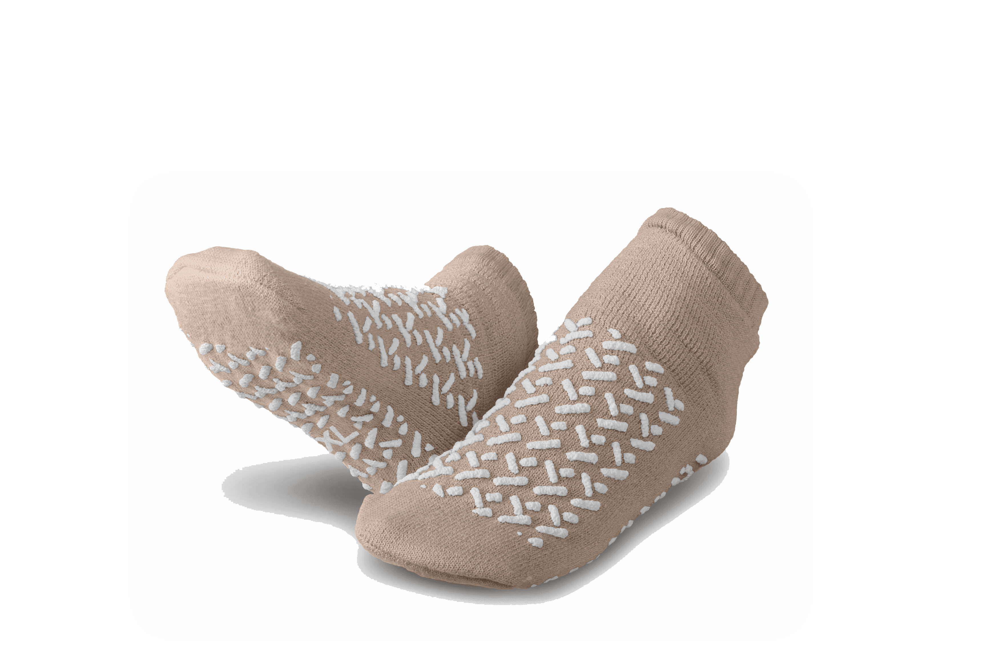 Slipper, Double Thread, Beige, X Large