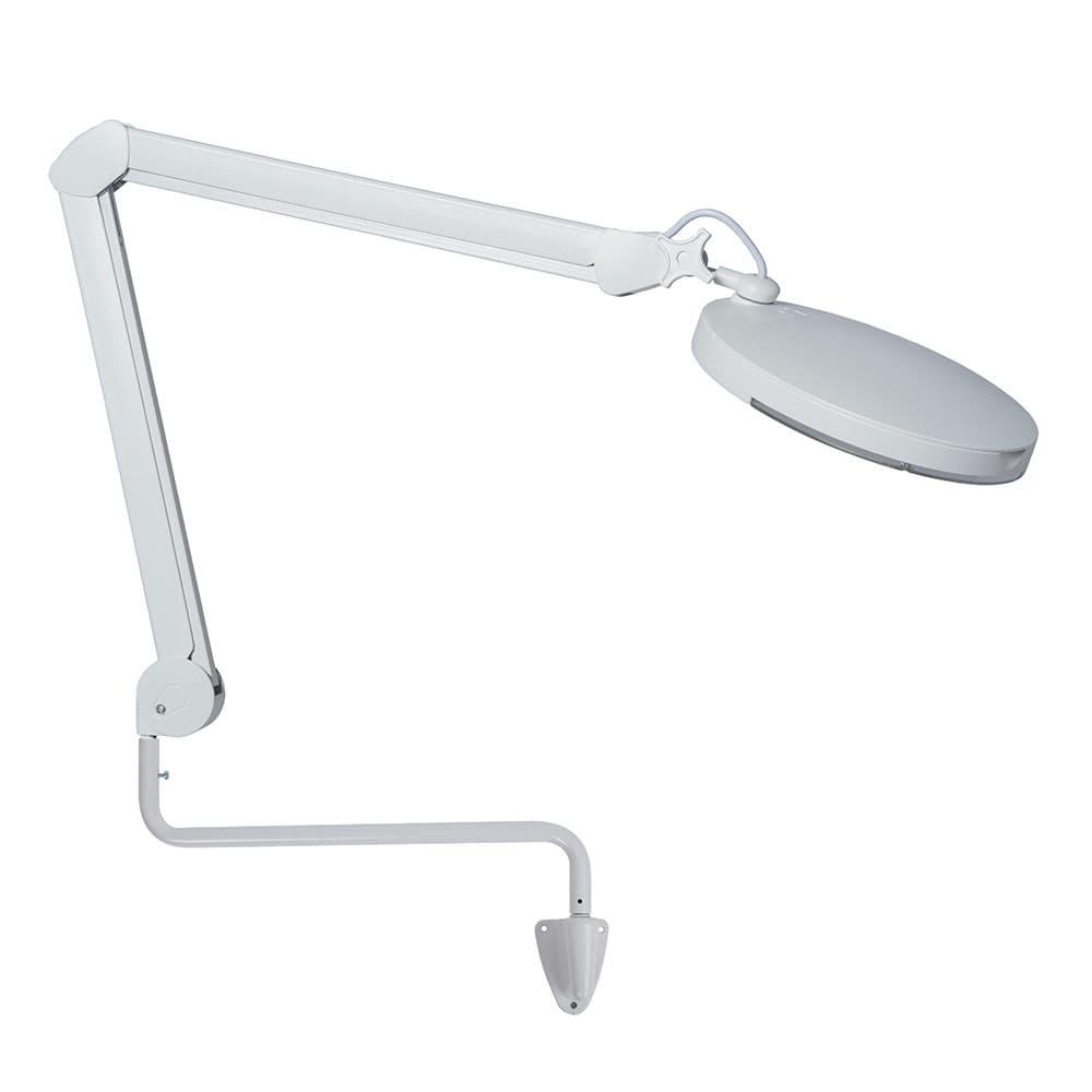 LUPA LED H.F Magnifier with AH Table Clamp & Extension Arm