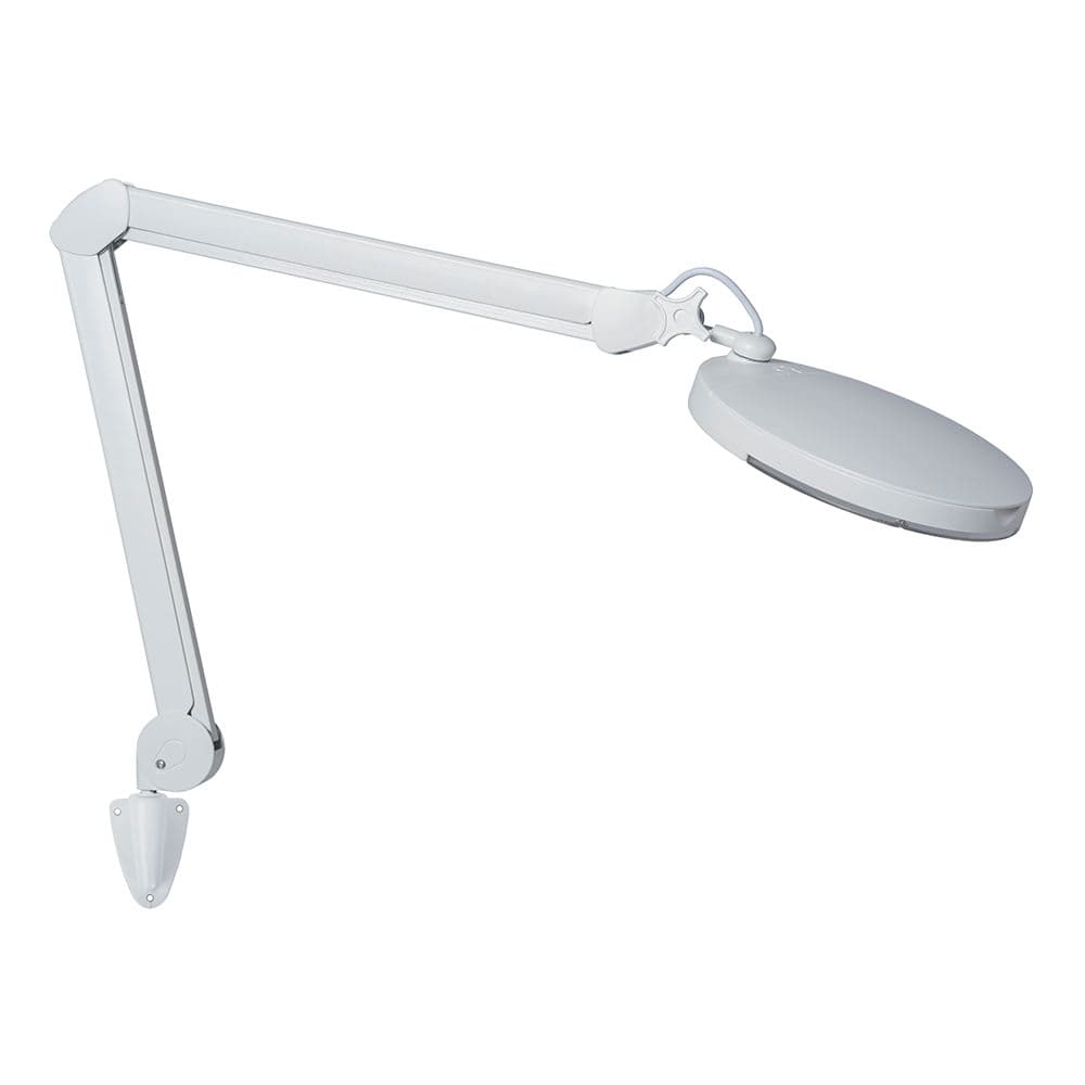 LUPA LED H.F Magnifier-With AH Table Clamp & Wall B Support