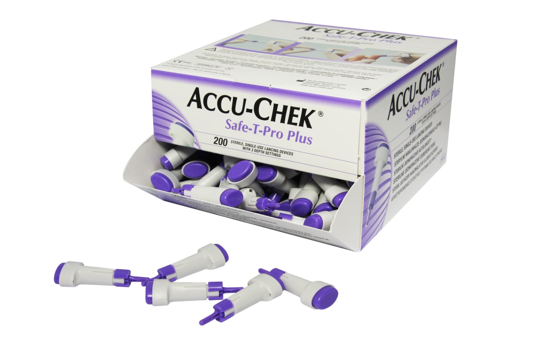 Accu-chek Safe T Pro PLUS Lancets (200)