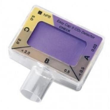 Adult End Tidal CO2 Detector - 24 per case
