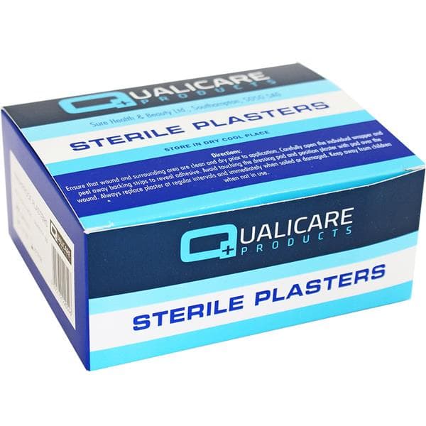 Blue Detectable Plasters Assorted (100)