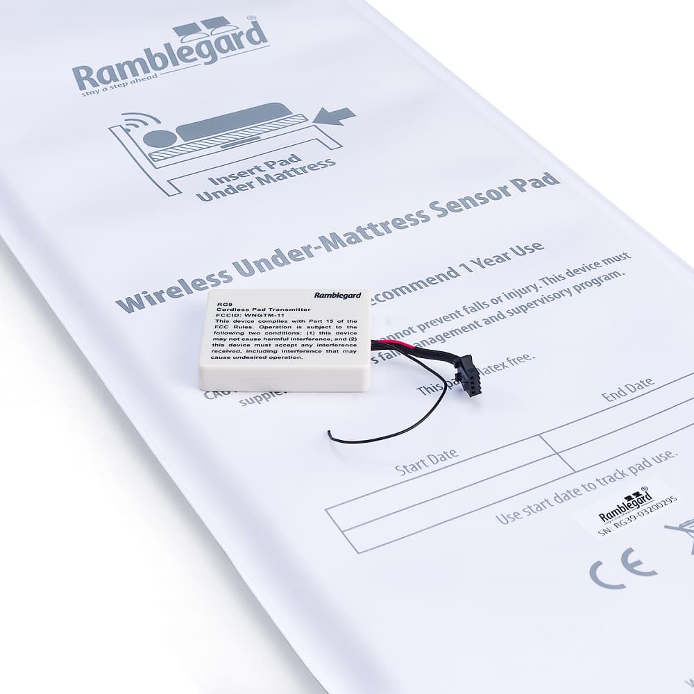Wireless Under Mattress with Transmitter