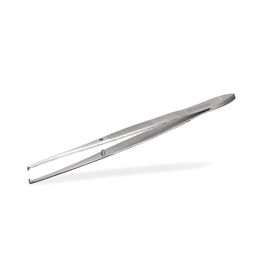 Sterile Iris Forceps Toothed - 10 cm