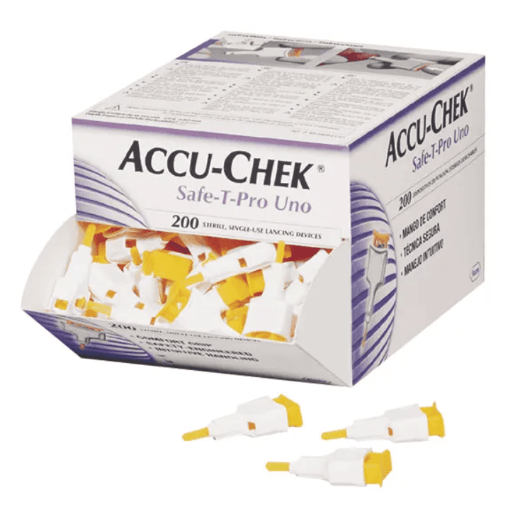 Accu-Chek Safe T-Pro Uno Lancets (200)
