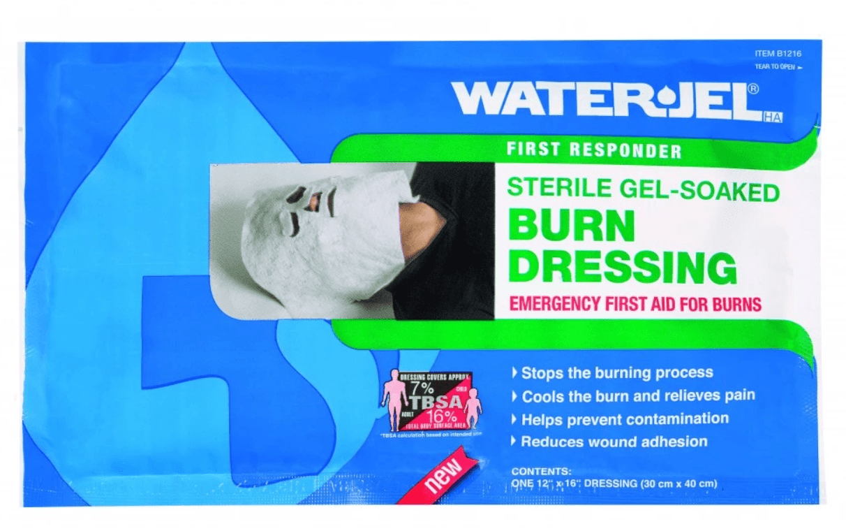 Waterjel Sterile Facial Burn Dressing 12 x 16" / 30 x 40cm