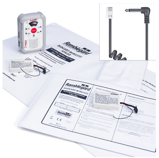 Wireless Bed & Seatgard with Companion Monitor - Nurse-Call - Intercall (Mono) [R09-0008A]